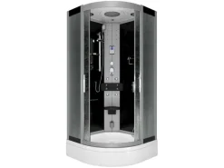 AcquaVapore Einhebelmischer<Dampfdusche Duschtempel Sauna Dusche Duschkabine D46-63M2-EC 100x100