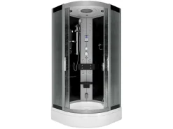 AcquaVapore Einhebelmischer<Dampfdusche Duschtempel Sauna Dusche Duschkabine D46-63M2-EC 100x100