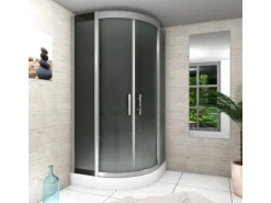 AcquaVapore Einhebelmischer<Dampfdusche Duschtempel Sauna Dusche Duschkabine D46-13M2-EC 90x90