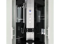 AcquaVapore Einhebelmischer<Dampfdusche Duschtempel Sauna Dusche Duschkabine D46-13M2-EC 90x90