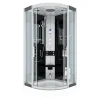 AcquaVapore Dampfdusche Duschtempel Sauna Dusche Duschkabine D46-23T2 100x100< Einhebelmischer