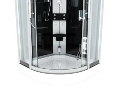 AcquaVapore Dampfdusche Duschtempel Sauna Dusche Duschkabine D46-23T2 100x100< Einhebelmischer