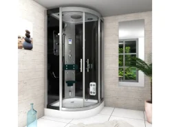 Hot AcquaVapore Dampfdusche Duschtempel Sauna Dusche Duschkabine D46-13T2-EC 90x90