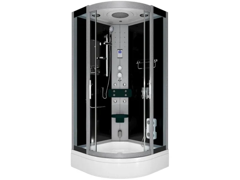 Online AcquaVapore Dampfdusche Duschtempel Sauna Dusche Duschkabine D46-63T2-EC 100x100