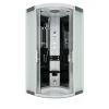 AcquaVapore Dampfdusche Duschtempel Sauna Dusche Duschkabine D46-23M2 100x100< Einhebelmischer