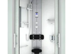 Best AcquaVapore Dampfdusche Duschtempel Sauna Dusche Duschkabine D46-00M2 80x80