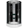 AcquaVapore Dampfdusche Duschtempel Sauna Dusche Duschkabine D46-63T2 100x100< Einhebelmischer