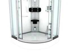 Outlet AcquaVapore Dampfdusche Duschtempel Sauna Dusche Duschkabine D46-00T2-EC 80x80