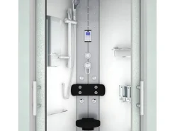 AcquaVapore Einhebelmischer<Dampfdusche Duschtempel Sauna Dusche Duschkabine D46-10M2-EC 90x90