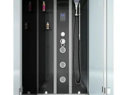 AcquaVapore Dusche Wanne Kombination K05-L31 Duschkabine 180x90< Einhebelmischer