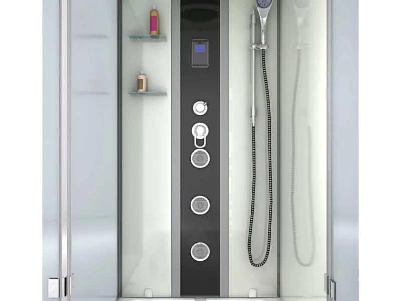 AcquaVapore Einhebelmischer<Dusche Wanne Kombination K05-R01 Duschkabine 90x180