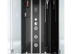 Outlet AcquaVapore Dusche Wanne Kombination K05-R31 Duschkabine 90x180
