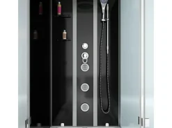 Discount AcquaVapore Dusche Wanne Kombination K05-L30 Duschkabine 180x90