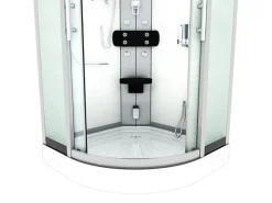 Sale AcquaVapore Duschkabine Dusche D46-10M0-EC Komplettdusche Fertigdusche 90x90