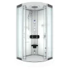 Outlet AcquaVapore Duschkabine Dusche D46-00T0-EC Komplettdusche Fertigdusche 80x80