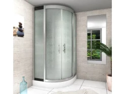 AcquaVapore Duschkabine Dusche D46-20M0 Komplettdusche Fertigdusche 100x100< Einhebelmischer