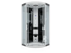 AcquaVapore Duschkabine Dusche D46-03T0-EC Komplettdusche Fertigdusche 80x80< Einhebelmischer
