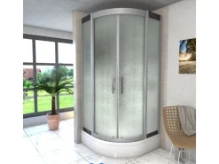 New AcquaVapore Duschkabine Dusche D46-50M0 Komplettdusche Fertigdusche 90x90