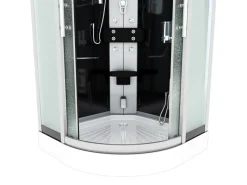 AcquaVapore Duschkabine Dusche D46-23M0 Komplettdusche Fertigdusche 100x100< Einhebelmischer