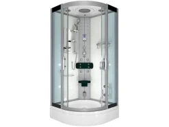 Best AcquaVapore Duschkabine Dusche D46-50T0 Komplettdusche Fertigdusche 90x90