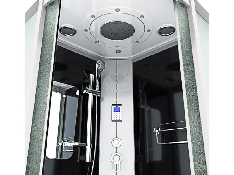 AcquaVapore Duschkabine Dusche D46-03M0-EC Komplettdusche Fertigdusche 80x80< Einhebelmischer