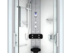 Outlet AcquaVapore Duschkabine Dusche D46-10T0 Komplettdusche Fertigdusche 90x90