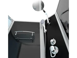 AcquaVapore Einhebelmischer<Kombination Badewanne Dusche K50-R30 Duschtempel 100x170