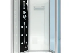 Outlet AcquaVapore Kombination Badewanne Dusche K50-L01 Duschtempel 170x100