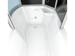 Hot AcquaVapore Kombination Badewanne Dusche K55-R33-EC Duschtempel 100x170