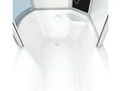 Best AcquaVapore Kombination Badewanne Dusche K50-R00 Duschtempel 100x170