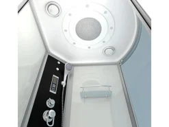 Online AcquaVapore Kombination Badewanne Dusche K55-L01-EC Duschtempel 170x100