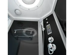 New AcquaVapore Kombination Badewanne Dusche K55-R31 Duschtempel 100x170