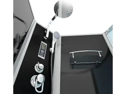 Sale AcquaVapore Kombination Badewanne Dusche K50-L31-EC Duschtempel 170x100