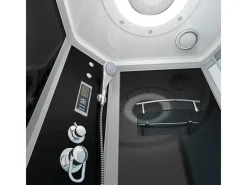 AcquaVapore Kombination Whirlpool Dusche K55-L31-WP-EC Duschkabine Wanne 170x100< Einhebelmischer