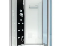 AcquaVapore Kombination Whirlpool Dusche K50-L00-WP-EC Duschkabine Wanne 170x100