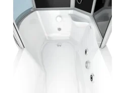 AcquaVapore Kombination Whirlpool Dusche K50-R31-WP Duschkabine Wanne 100x170< Einhebelmischer