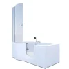 AcquaVapore Seniorendusche und Badewanne mit Tür S12D-EH-R Dusche 85x170