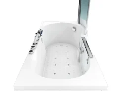 AcquaVapore Einhebelmischer<Seniorendusche und Wanne mit Whirlpool S12D-EH-AIR-L-EC Dusche 170x8