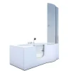 Hot AcquaVapore Seniorendusche und Badewanne mit Tür S12D-TH-L Dusche 170x85