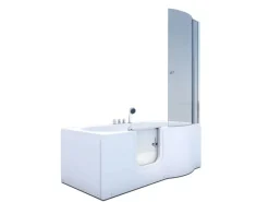 Hot AcquaVapore Seniorendusche und Badewanne mit Tür S12D-TH-L Dusche 170x85