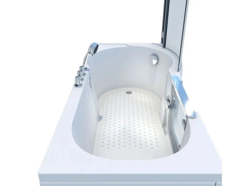 Hot AcquaVapore Seniorendusche und Badewanne mit Tür S12D-TH-L Dusche 170x85