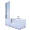 AcquaVapore Seniorendusche und Wanne mit Whirlpool S12D-EH-WP-R Dusche 85x170