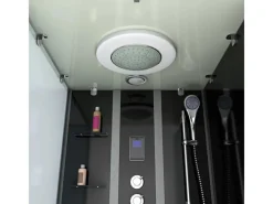 AcquaVapore Whirlpool Dusche Kombination K05-R33-WP-EC Duschtempel 90x180< Einhebelmischer