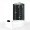 AcquaVapore Einhebelmischer<Whirlpool Dusche Kombination K05-L32-WP Duschtempel 180x90