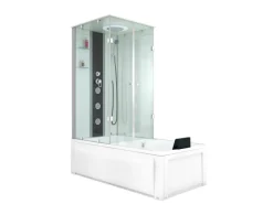 Hot AcquaVapore Whirlpool Dusche Kombination K05-R00-WP-EC Duschtempel 90x180