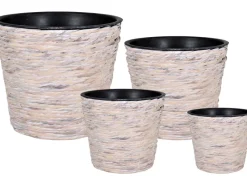 A.H.G. Töpfe<Übertopf mit Wasserhyazinthe Sticking Roll Ø 16 cm x 14 cm Wasch