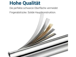 Hot AICA Wasserhahn Bad Niedriger Waschtischarmatur Waschbecken Armaturen 304 Edelstahl Einhebelmischer Mischbatterie Chrom