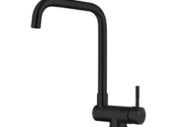 AICA Wasserhahn Doppelfunktion 360° Drehbare Kippbare Küchenarmatur mit 304 Edelstahl und Keramikventil Mischbatterie< Einhebelmischer