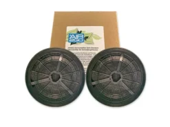 AIR2GO Aktivkohlefilter Als Ersatz für Amica 11070025 2 Stück< Unterbauhauben|Dunstabzugshauben-Filter