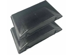 AIR2GO Aktivkohlefilter für Quelle 484000008786 und 481249038017 2 Stück< Dunstabzugshauben-Filter
